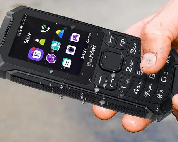 «Умный» кнопочный телефон с защищённым корпусом: представлен Blackview N1000 на базе KaiOS
