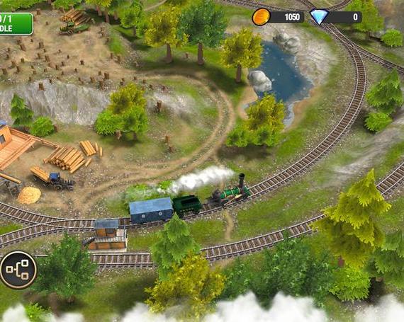Железнодорожный симулятор Train King Tycoon вышел на Android